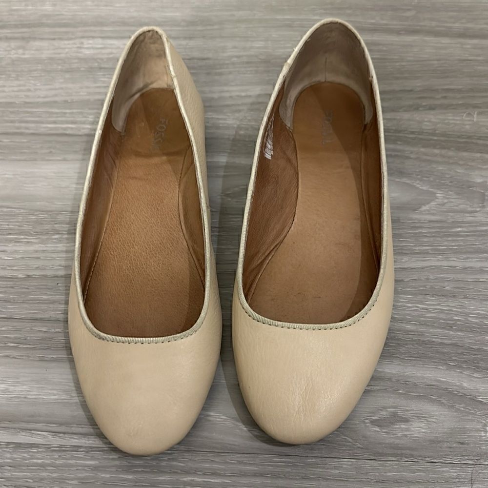 FOSSIL FLAT SHOES SIZE 9 - Picture 2 of 8
